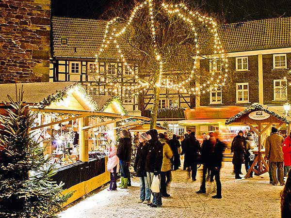 Nostalgischer Weihnachtsmarkt Hattingen Image