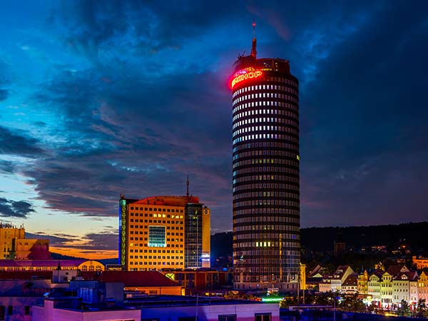 Silvester über den Dächern von Jena Image
