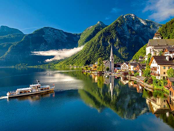 Drei Alpenseen und der Dachstein Image