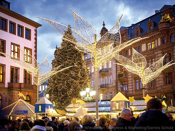 Sternschnuppenmarkt in Wiesbaden Image
