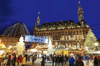 Weihnachtsmärkte Aachen und Schloss Merode