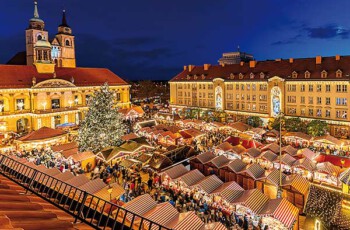 Lichterwelt Magdeburg mit Wasserstraße & Weihnachtsmarkt Quedlinburg