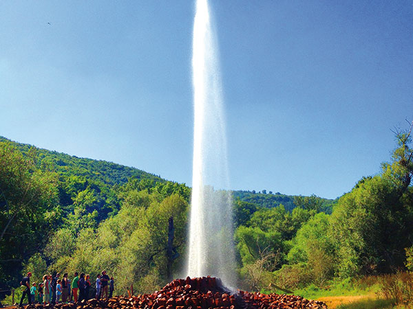 Vulkan-Tour: Brohltalbahn und Geysir Andernach