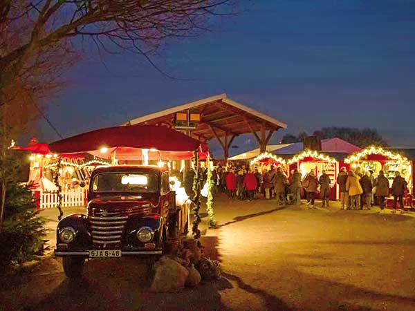 Weihnachtsmarkt auf dem Waldhof in Borken-Marbeck